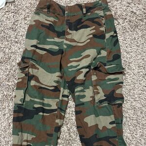 Camo Cargo Joggers